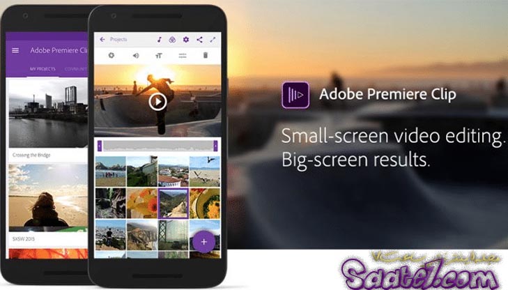 اپلیکیشن Adobe Premiere Clip