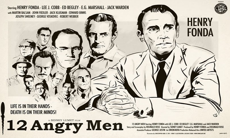 بررسی فیلم Twelve Angry Men / دوازده مرد خشمگین