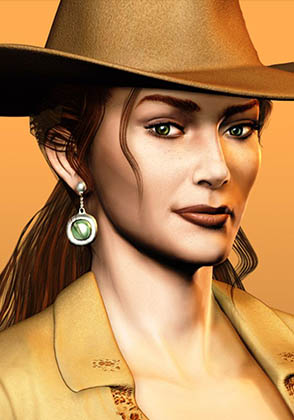 شخصیت Kate O’Hara در بازی Desperados 3