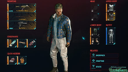 راهنمای بازی Cyberpunk 2077 / راهنمای بخش آیتمها و Cyberware