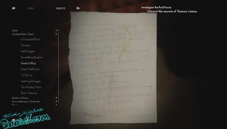 راهنمای قدم به قدم بازی The Medium/ یافتن همه دست نوشته‌ها 29