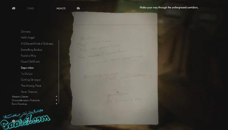 راهنمای قدم به قدم بازی The Medium/ یافتن همه دست نوشته‌ها 35