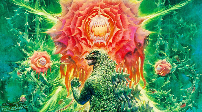 بهترین فیلم های گودزیلایی / 7. (1989)Godzilla vs. Biollante