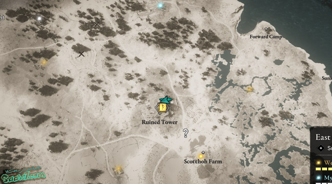 آیتمهای مخفی منطقه East Anglia