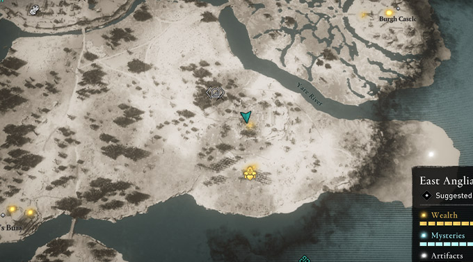 آیتمهای مخفی منطقه East Anglia
