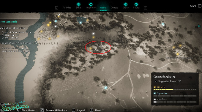 راهنمای بازی Assassins Creed Valhalla : ماموریت Fiery ambush