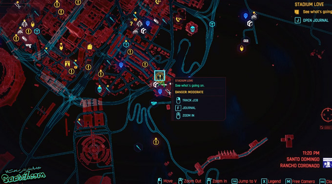 ماموریت فرعی Stadium Love