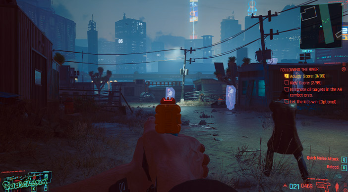 راهنمای بازی Cyberpunk 2077 / ماموریت فرعی Following The River