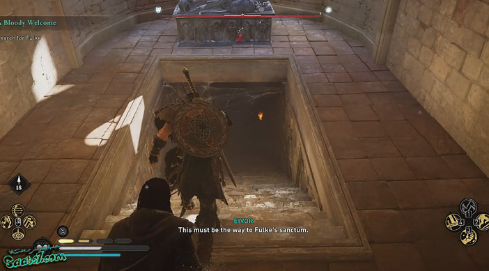 راهنمای بازی Assassins Creed Valhalla : ماموریت A Bloody Welcome