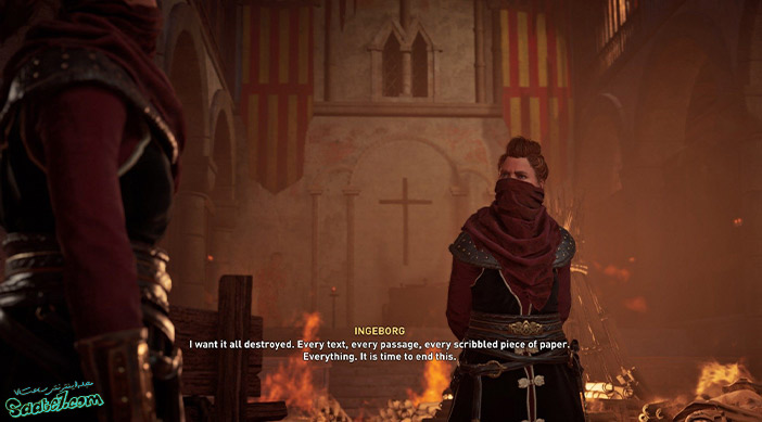 راهنمای بازی Assassins Creed Valhalla : ماموریت Burning the Firebrand