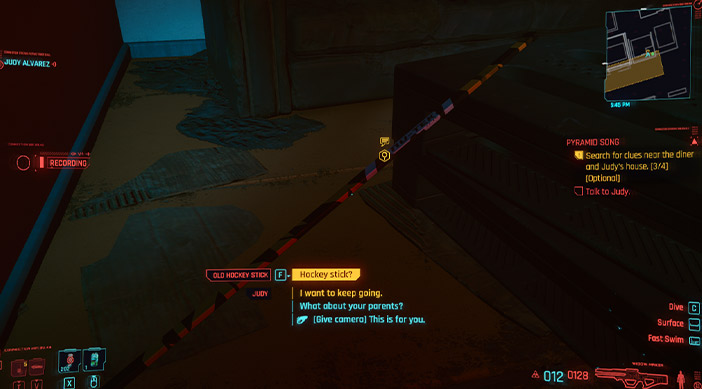 راهنمای بازی Cyberpunk 2077 / ماموریت فرعی Pyramid Song