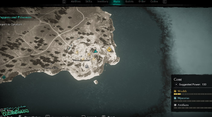 راهنمای بازی Assassins Creed Valhalla : ماموریت The Abbot's Gambit