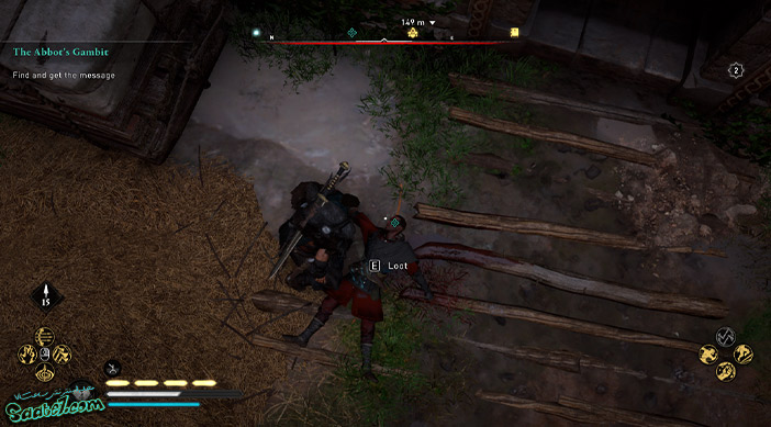 راهنمای بازی Assassins Creed Valhalla : ماموریت The Abbot's Gambit