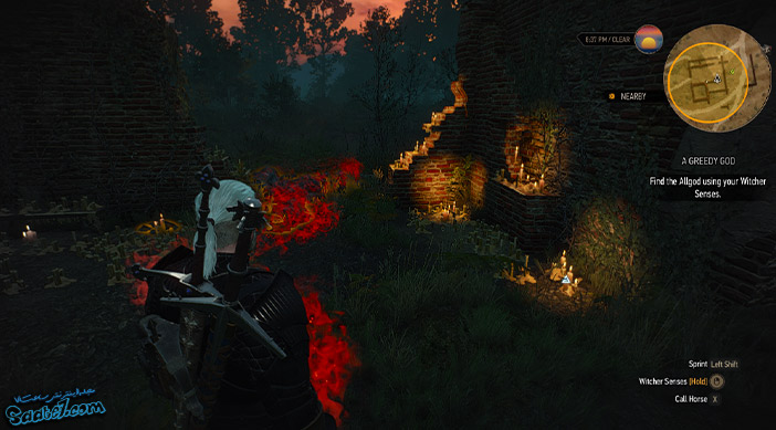 راهنمای بازی The Witcher 3 / ماموریت A Greedy God