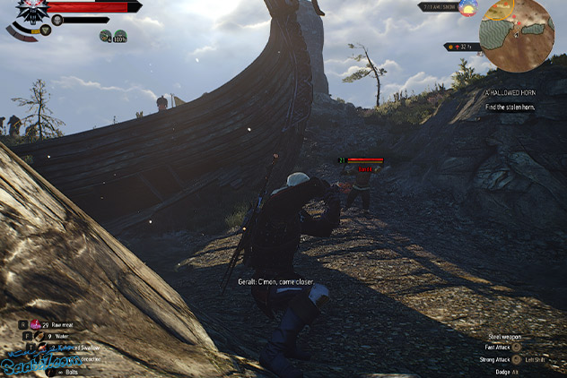 ماموریت فرعی (A Hallowed Horn)