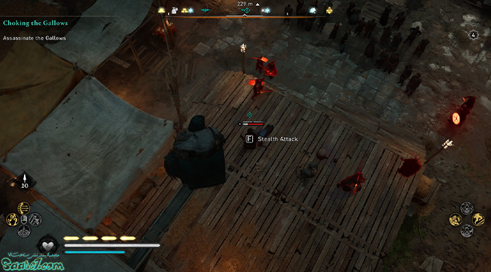 راهنمای بازی Assassins Creed Valhalla : ماموریت Choking the Gallows