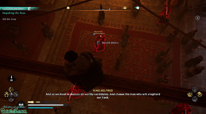 راهنمای بازی Assassins Creed Valhalla : ماموریت Impaling the Seax