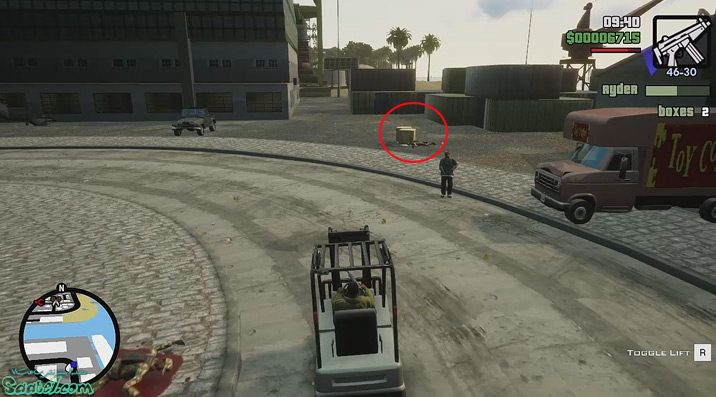 راهنمای بازی GTA San Andreas / ماموریت Robbing Uncle Sam