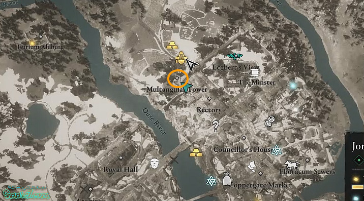 آیتمها و موارد مخفی منطقه Jorvik