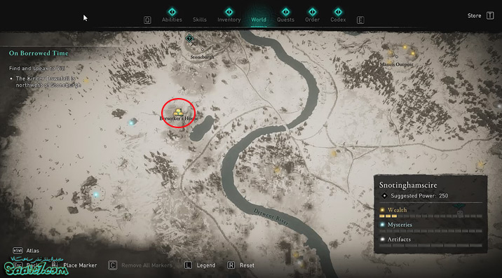 آیتم ها و موارد مخفی منطقه Snotinghamscire بازی Assassin’s Creed Valhalla