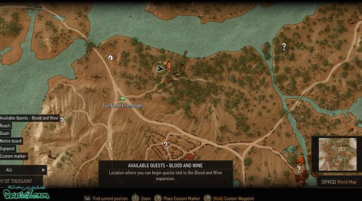 راهنمای پک Blood and Wine ویچر3/ قرارداد Equine Phantoms