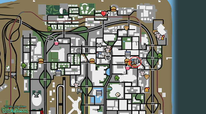 راهنمای بازی GTA San Andreas / ماموریت Key to Her Heart