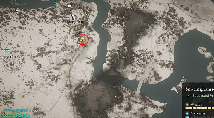 آیتم ها و موارد مخفی منطقه Snotinghamscire بازی Assassin’s Creed Valhalla