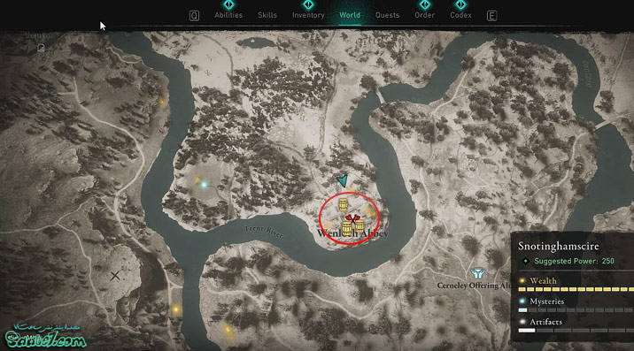 آیتم ها و موارد مخفی منطقه Snotinghamscire بازی Assassin’s Creed Valhalla