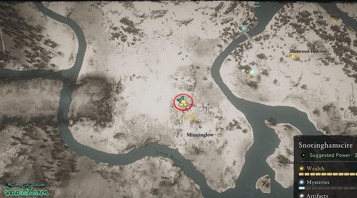 آیتم ها و موارد مخفی منطقه Snotinghamscire بازی Assassin’s Creed Valhalla