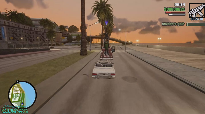 راهنمای بازی GTA San Andreas / ماموریت End of the Line