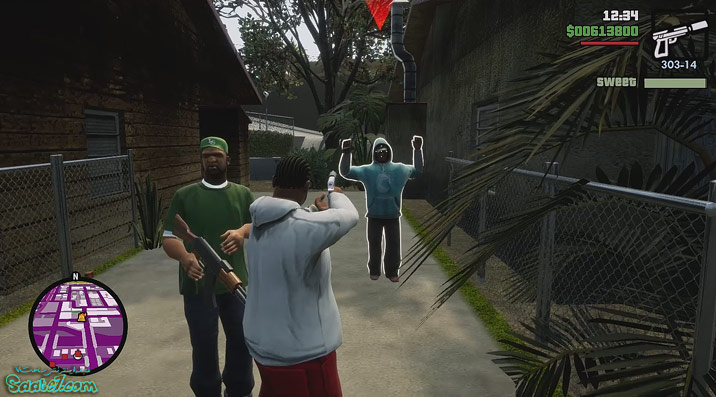 راهنمای بازی GTA San Andreas / ماموریت Home Coming