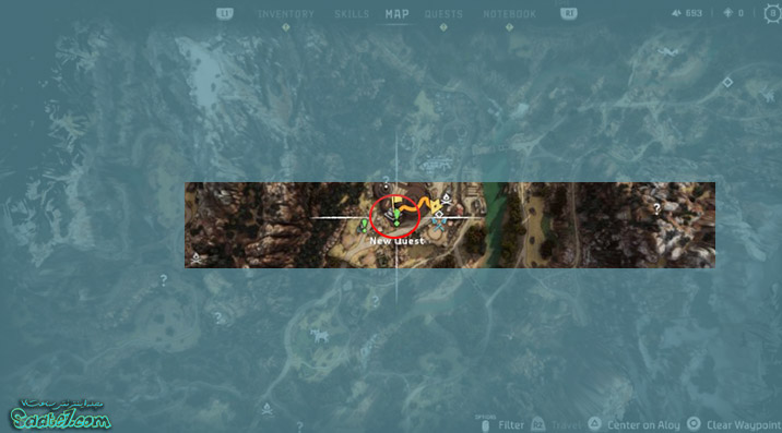 ماموریت فرعی The Twilight Path بازی Horizon Forbidden West