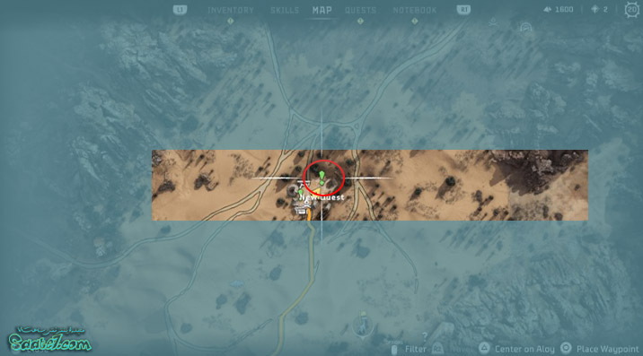 ماموریت فرعی Signal Spikes بازی Horizon Forbidden West