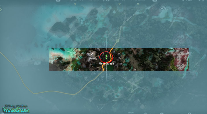 ماموریت فرعی The Blood Choke بازی Horizon Forbidden West