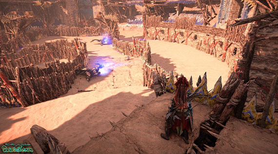 توضیحات بخش Arena بازی Horizon Forbidden West