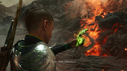 راهنمای بازی God of War Ragnarok / فصل هشتم: Into the Fire