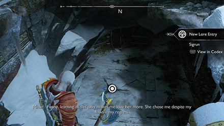 راهنمای بازی God of War Ragnarok / مرحله فرعی Sigrun's Curse