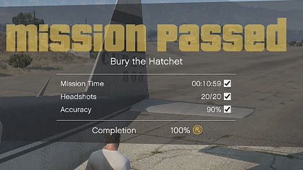 راهنمای بازی GTA 5 / ماموریت Bury the Hatchet