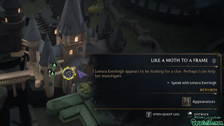 ماموریت فرعی: Like a Moth to a Frame