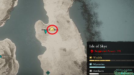 آیتم های مخفی منطقه Isle of Skye بازی Assassin’s Creed Valhalla