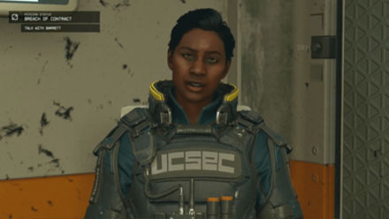 ماموریت اختصاصی شخصیت Barrett در بازی استارفیلد - Breach of Contract