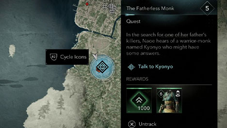 راهنمای بازی Assassin's Creed Shadows / بخش Act 1 (قسمت دوم) /سری مراحل The Onryo - The Wounded