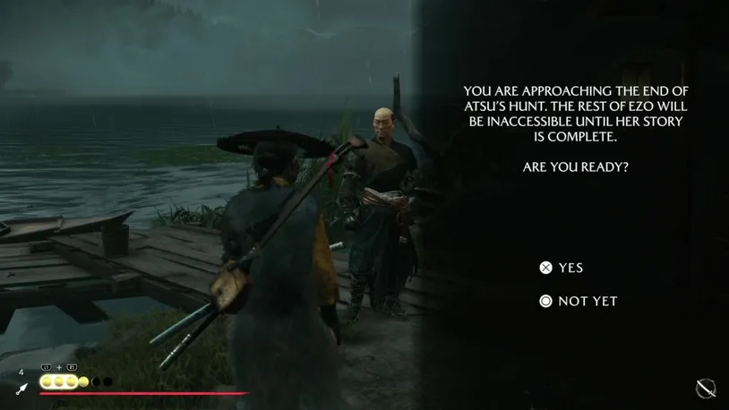 راهنمای قدم به قدم بازی Ghost of Yotei / مرحله بیست و پنجم: The Final Hunt of the Onryo